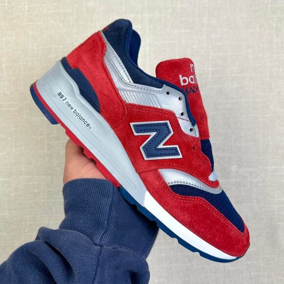 New Balance 997 "Connoisseur Ski Red" Made in USA Women 8.5 - Picture 1 of 5